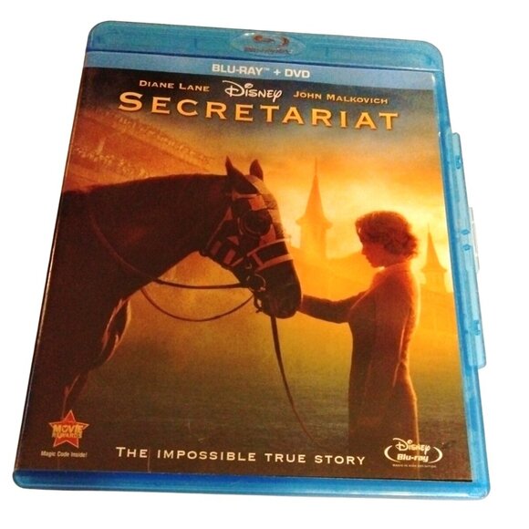 Disney Secretariat Blu ray DVD 2 Disc Set 2010 Combo Pack - Picture 1 of 5
